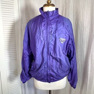 Slazenger Collection | Women’s | Jackets | L | Vintage Custom Dark Lilac Windbre